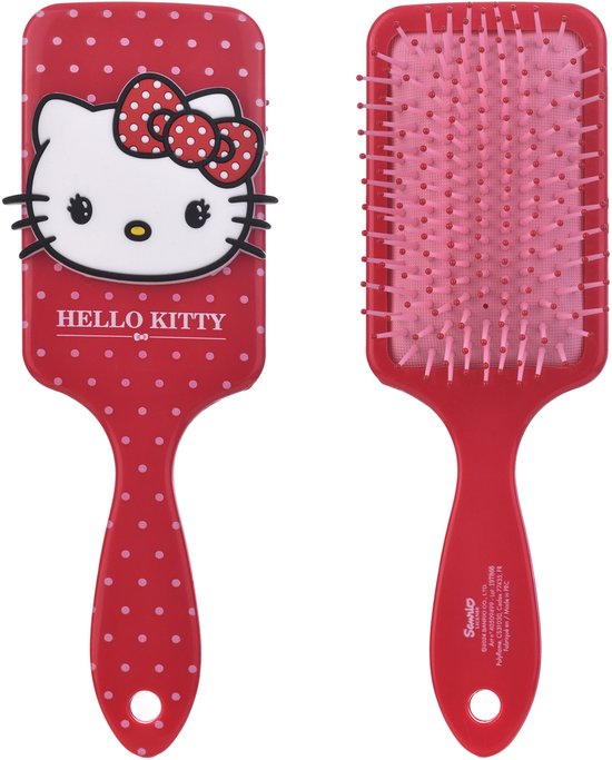 Hello Kitty - Haarborstel Antiklit - Voor Meisjes - Haarborstel