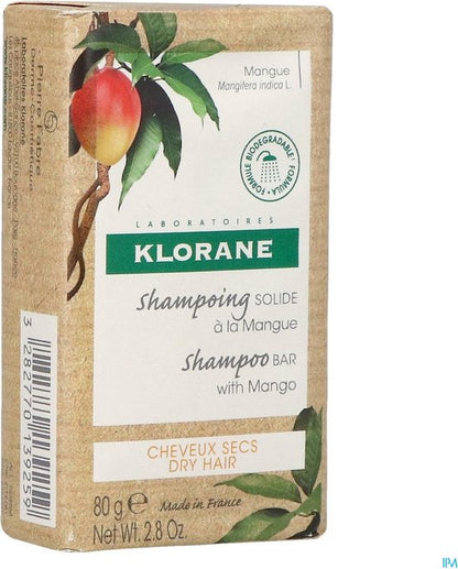 Klorane Al Mango Champú Sólido 80 G