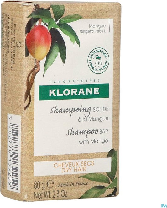 Klorane Al Mango Champú Sólido 80 G