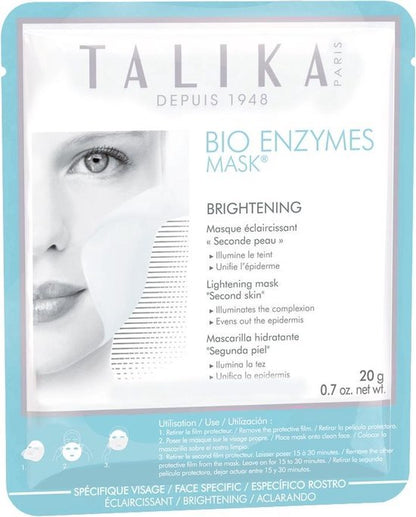 Talika Bio Enzymes Brightening Mask - 1 sheet - Reinigend masker