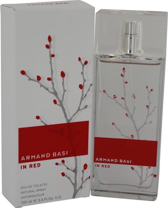 Armand Basi In Red - 100 ml - eau de toilette spray - damesparfum