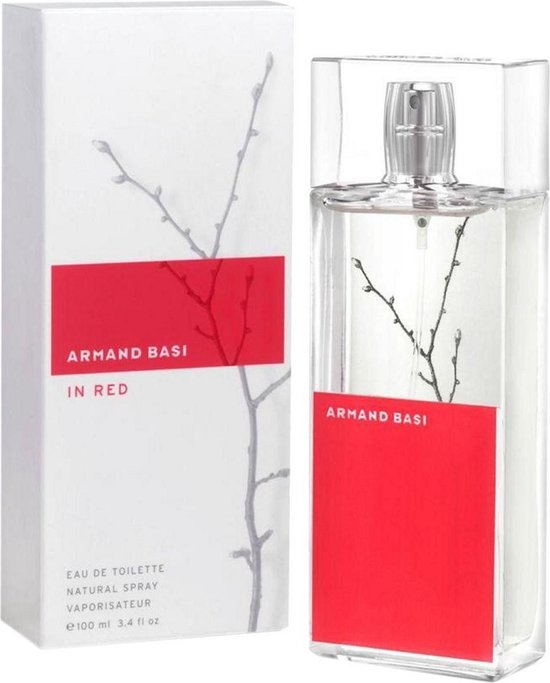 Armand Basi In Red - 100 ml - eau de toilette spray - damesparfum