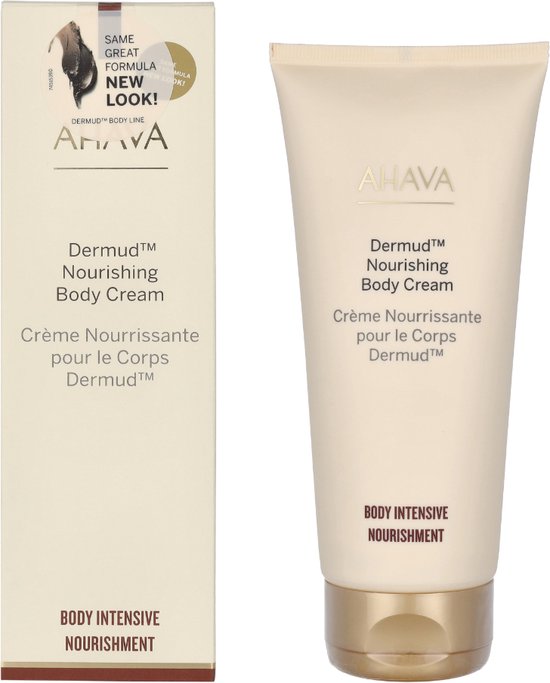 AHAVA Voedende Lichaamscrème - Hydrateert Droge & Gevoelige Huid | Verlicht Irritatie & Ruwheid | Biedt Zachtheid & Comfort | Moisturizer voor een Droge Huid | Verzorging voor Mannen & Vrouwen - 200ml