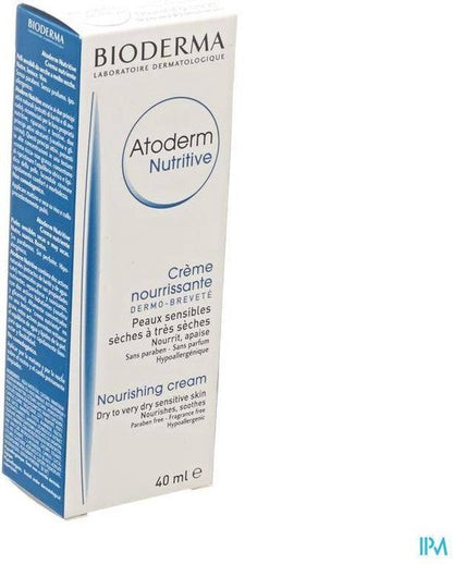 Bioderma - Atoderm Nutritive High Nutrition Cream Nourishing soothing cream for dry skin on the face - 40ml