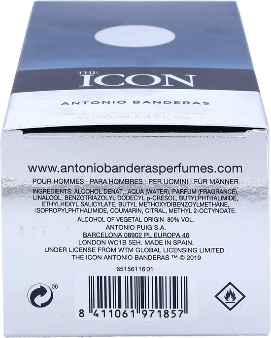 Antonio Banderas The Icon Eau de Toilette 100ml