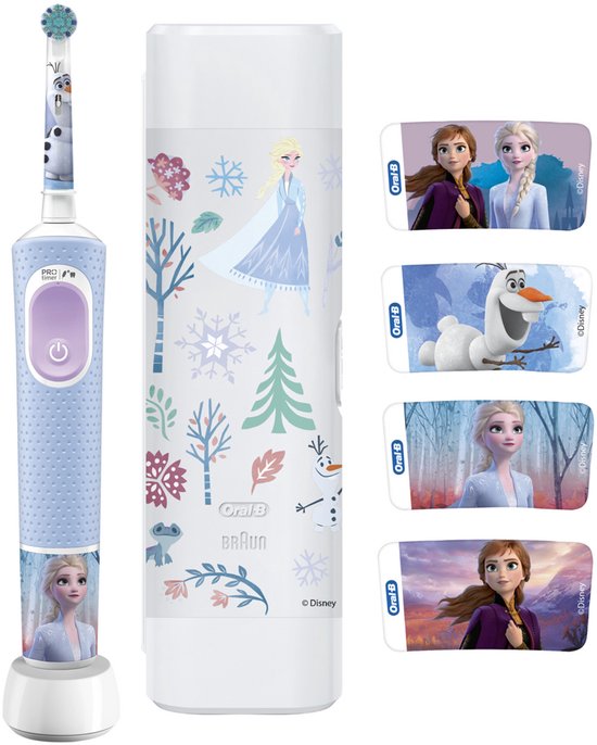 Oral-B Vitality Pro Frozen - Elektrische tandenborstel - Reisetui