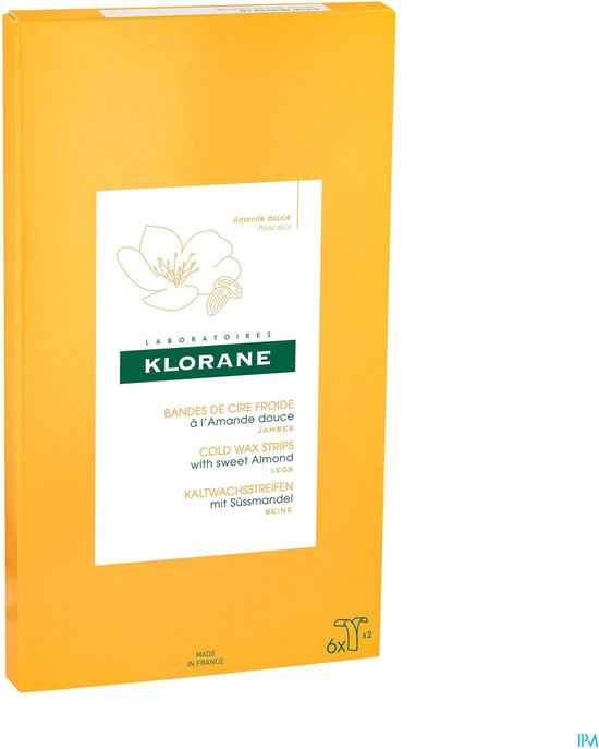 Klorane Huid L'Amande Accessoire Cire Froide Jambes 6x