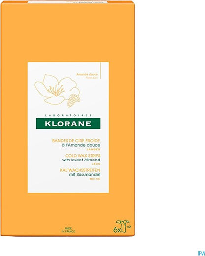 Klorane Huid L'Amande Accessoire Cire Froide Jambes 6x