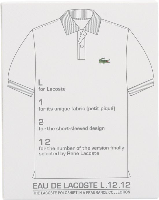Lacoste L.12.12 Blanc - Eau de toilette spray voor heren - 175ml