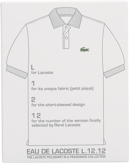 Lacoste L.12.12 Blanc - Eau de toilette spray voor heren - 175ml
