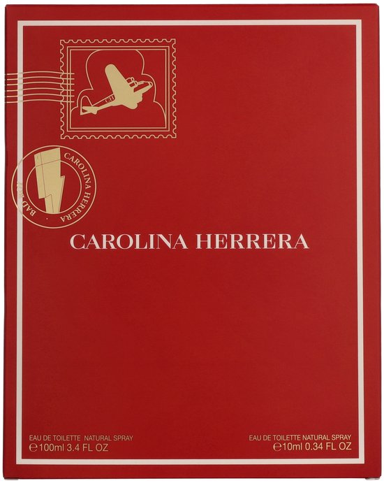 Carolina Herrera Bad Boy Giftset 110 ml - Edt Spray 100ml/ Edt Spray 10ml