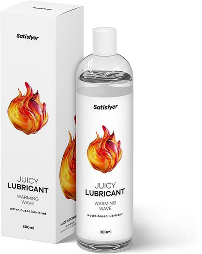 Satisfyer - Glijmiddel op Waterbasis - Warming Wave - 300 ml