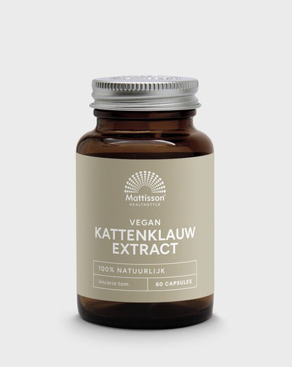 Mattisson - Kattenklauw Extract 450 mg - Cat's Claw - 60 capsules
