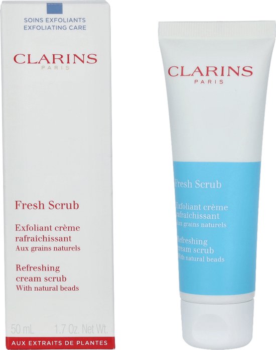 CLARINS FRESH SCRUB REFRESHING CREAM SCRUB