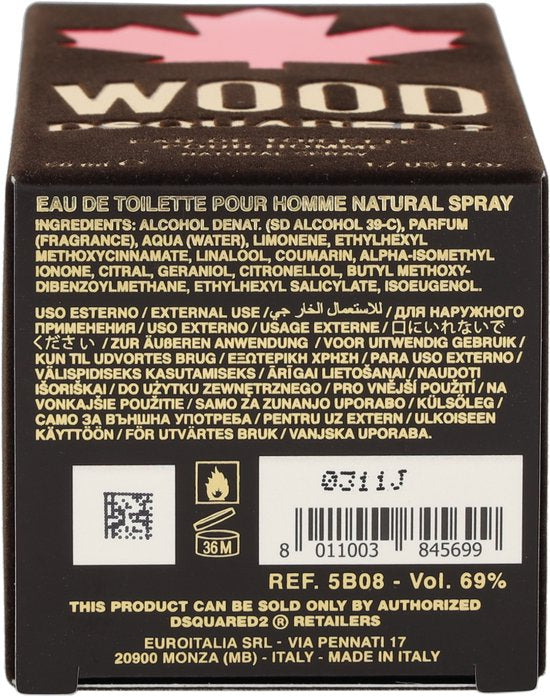 Dsquared2 Wood Pour Homme - 50ml - Eau de toilette