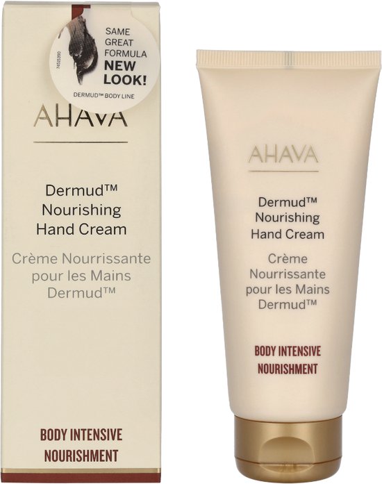 AHAVA Dermud Intensieve Handcrème | Onmiddellijke Verlichting en Herstel | Voor Droge, Gebarsten of Bevroren Handen | Kalmerende Formule met DERMUD Mo