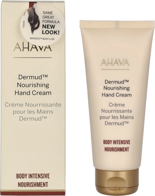 AHAVA Dermud Intensieve Handcrème | Onmiddellijke Verlichting en Herstel | Voor Droge, Gebarsten of Bevroren Handen | Kalmerende Formule met DERMUD Mo
