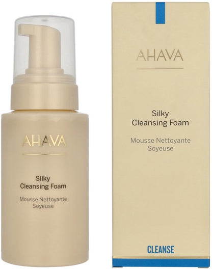 AHAVA Zachte Reinigingsschuim - Efficiënte & Zachte Reiniger | Verwijdert Vuil & Oneffenheden | Ideaal voor Droge & Gevoelige Huid | Gezichtsreiniging | Cleansing foam voor mannen & vrouwen | Moisturizer voor een droge huid & gezicht - 200ml