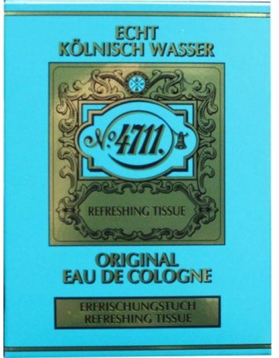 4711 Original Refreshing Eau de Cologne Tissue - 10 stuk