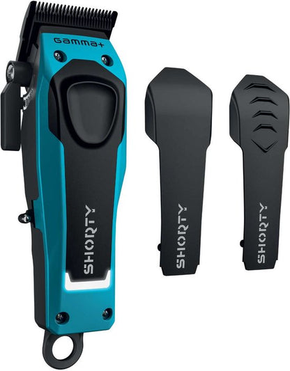 Gamma+ Shorty Professional Clipper met EON digitale motor, Klein formaat, grote prestaties,Faper-mes van 45 mm met zeer soepel bewegend mes van Black Diamond Carbon.