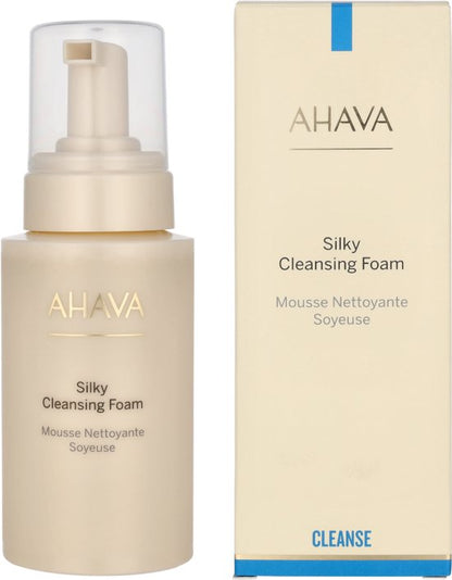 AHAVA Zachte Reinigingsschuim - Efficiënte & Zachte Reiniger | Verwijdert Vuil & Oneffenheden | Ideaal voor Droge & Gevoelige Huid | Gezichtsreiniging | Cleansing foam voor mannen & vrouwen | Moisturizer voor een droge huid & gezicht - 200ml