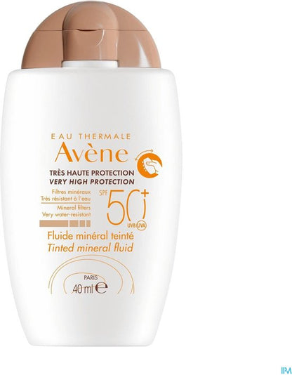 Avène Minerale Getinte Zonfluide SPF 50 - 40 ml