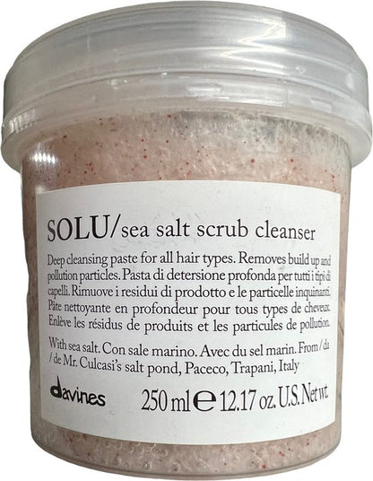 Davines SOLU Sea Salt Scrub Cleanser 250 ml
