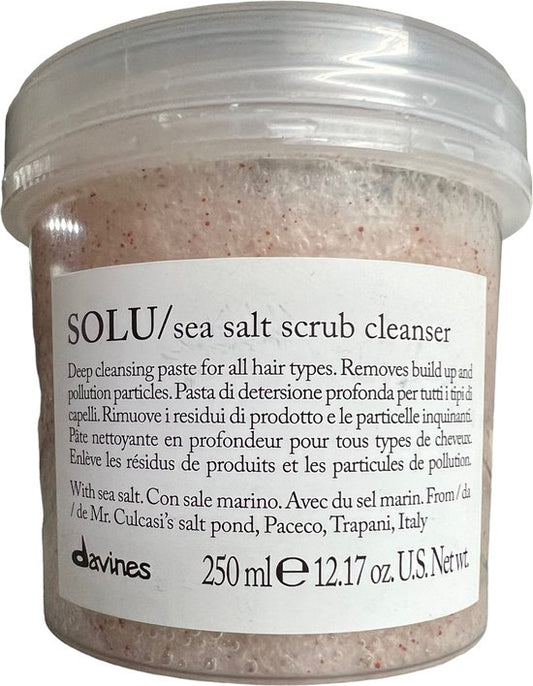 Davines SOLU Sea Salt Scrub Cleanser 250 ml