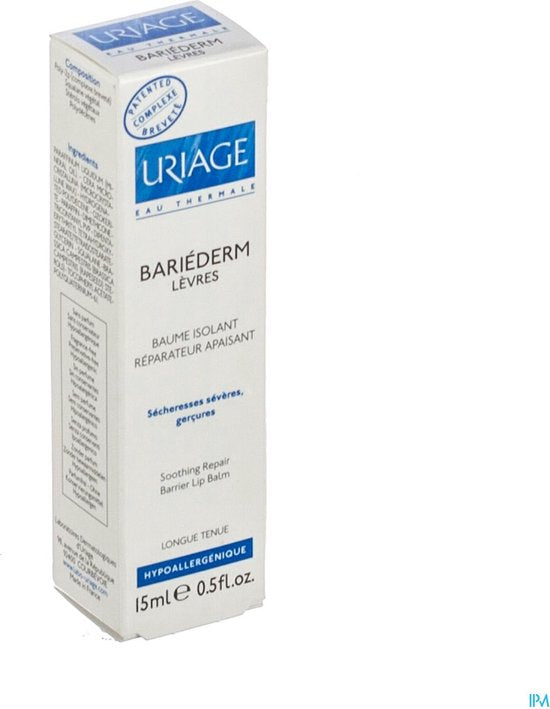 Uriage Bariéderm Herstellende Lippenbalsem - 15 ml