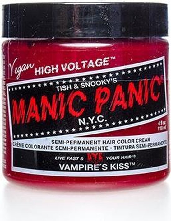 Manic Panic Semi permanente haarverf Vampire's Kiss Classic Rood