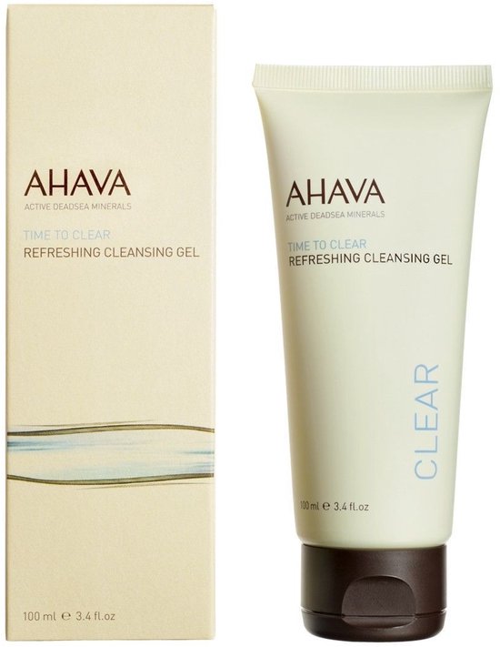 AHAVA Verfrissende Reinigingsgel - Diepe Reiniging & Hydratatie | Gezichtsreiniger & Make-up Remover | Verwijdert Vuil | Hydraterende Gezichtscrème voor dames | Moisturizer voor een droge huid & gezicht - 100ml