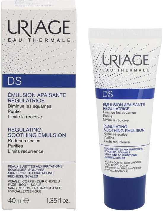 Uriage - Smoothing emulsion for seborrheic dermatitis DS (Regulating Care ) 40 ml - 40ml