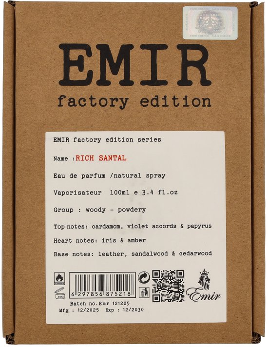 Emir - Rich Santal Factory Edition 100 ML