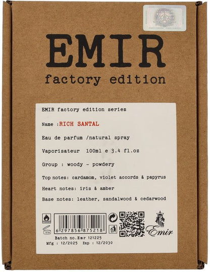 Emir - Rich Santal Factory Edition 100 ML