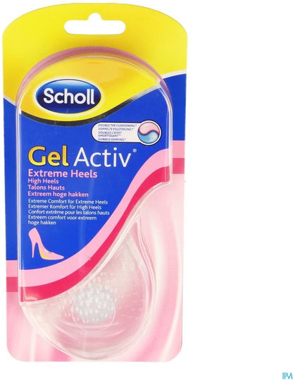 Scholl GelActiv Inlegzolen – Extreem Hoge Hakken – 1 Paar