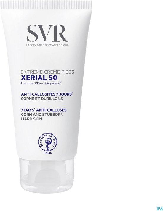Vochtinbrengende Voetcrème SVR Xerial 50 Extreme Urea (50 ml)