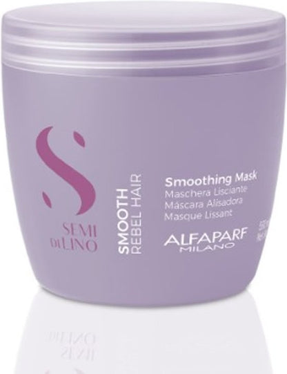 Haarmasker Alfaparf Milano Semi Di Lino Smooth Rebels Haar (500 ml)