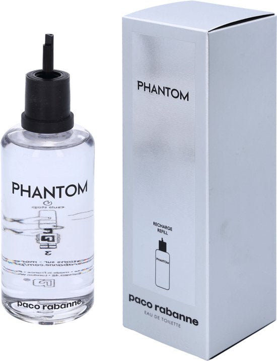Paco Rabanne Phantom 200 ml Eau de Toilette Refill Bottle - Herenparfum