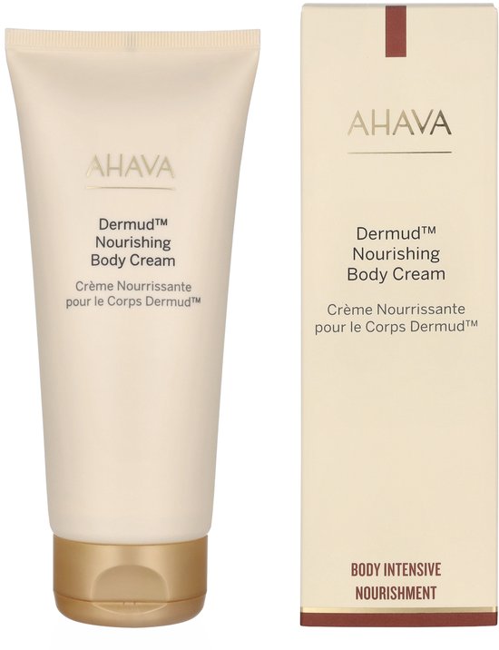 AHAVA Voedende Lichaamscrème - Hydrateert Droge & Gevoelige Huid | Verlicht Irritatie & Ruwheid | Biedt Zachtheid & Comfort | Moisturizer voor een Droge Huid | Verzorging voor Mannen & Vrouwen - 200ml