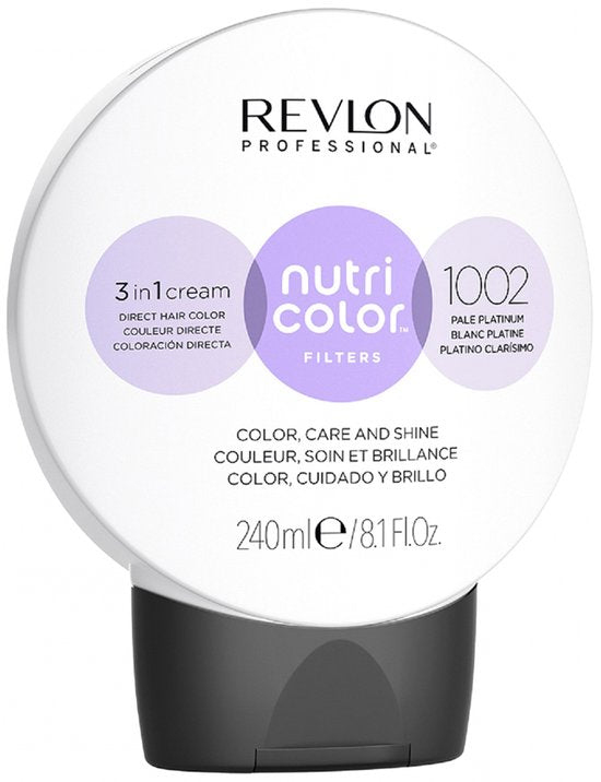Revlon - Nutri Color - 240 ml - 1002 Pale Platinum