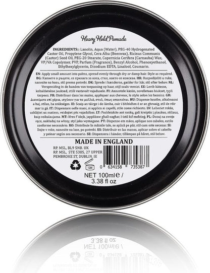 Dapper Dan Heavy Hold Pomade 100 ml.