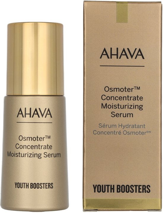 AHAVA Concentraat Serum met Mineralen uit de Dode Zee - Hydrateert & Verjongt | Boost van Binnenuit | Jeugdige Uitstraling | Serum met Vitamine C & Hyaluronzuur | Gezichtsverzorging voor Mannen & Vrouwen | Hyaluronic Acid - 30ml