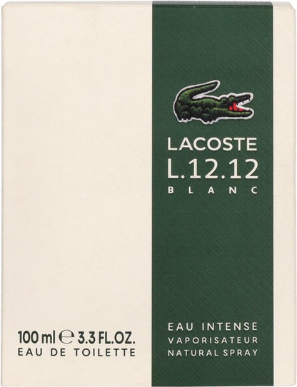 Lacoste L.12.12 Blanc Eau Intense Eau de Toilette 100ml