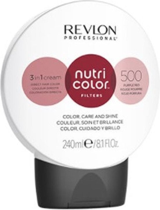 Revlon - Nutri Color - 240 ml - 500 Purple Red