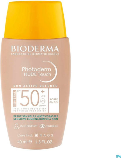Bioderma Photoderm Nude Touch Crème SPF50+ Dorée