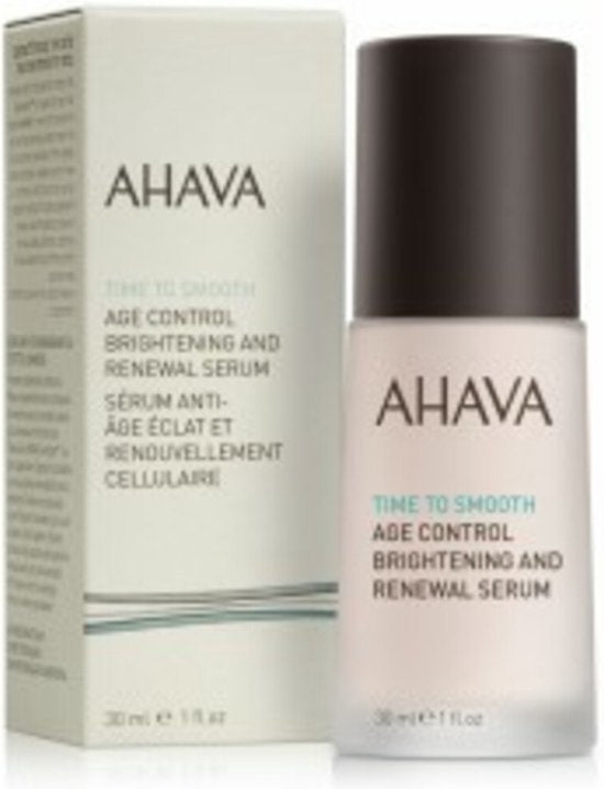 AHAVA Verhelderende en Vernieuwende Nachtserum | Age Control | Egaliseert Huid & Minimaliseert Donkere Plekken | Helpt tegen Wallen & Donkere Kringen