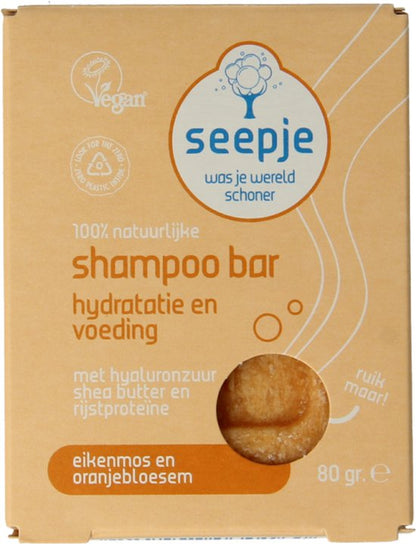 Seepje Eikenmos en Neroli Shampoo Bar 80 gr