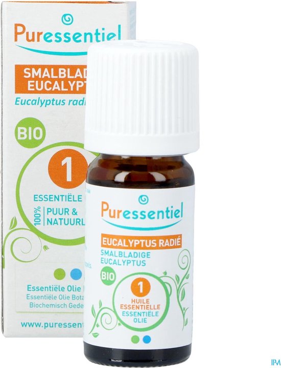 Puressentiel Eucalyptus Radii Etherische Olie (Eucalyptus Radiata) Bio 10 ml