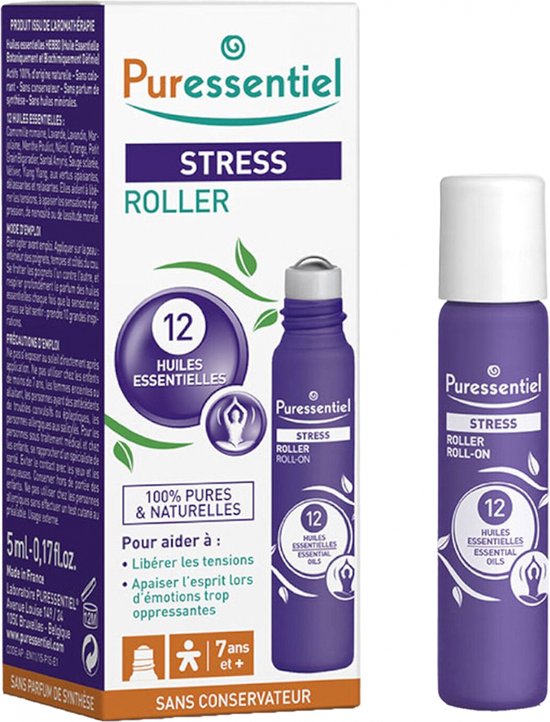 Puressentiel Pure Relax Roller Stress 12es.olie5ml