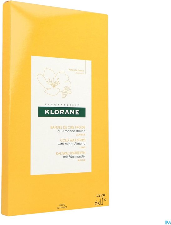 Klorane Huid L'Amande Accessoire Cire Froide Jambes 6x